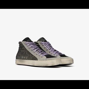 Black & purple P448 sz 8